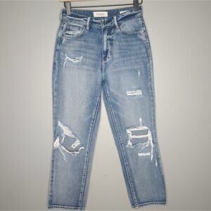 Pacsun distressed mom jean pants